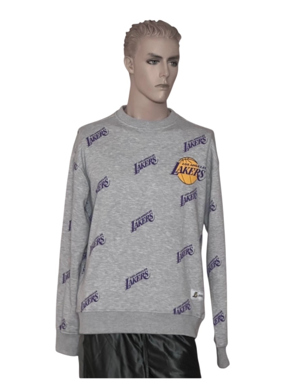 NBA Los Angeles Lakers Graphic Pullover Men’s Sweatshirt { MEDIUM }